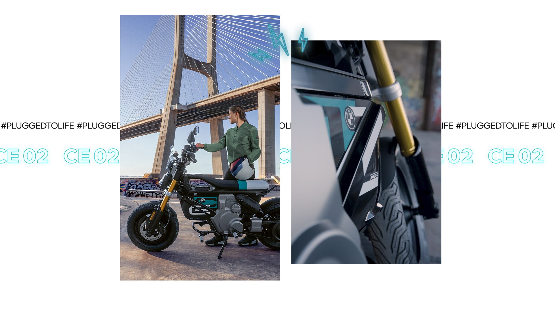 To vozilo eParkourer elektrificira mesto: Model CE 02 znamke BMW Motorrad