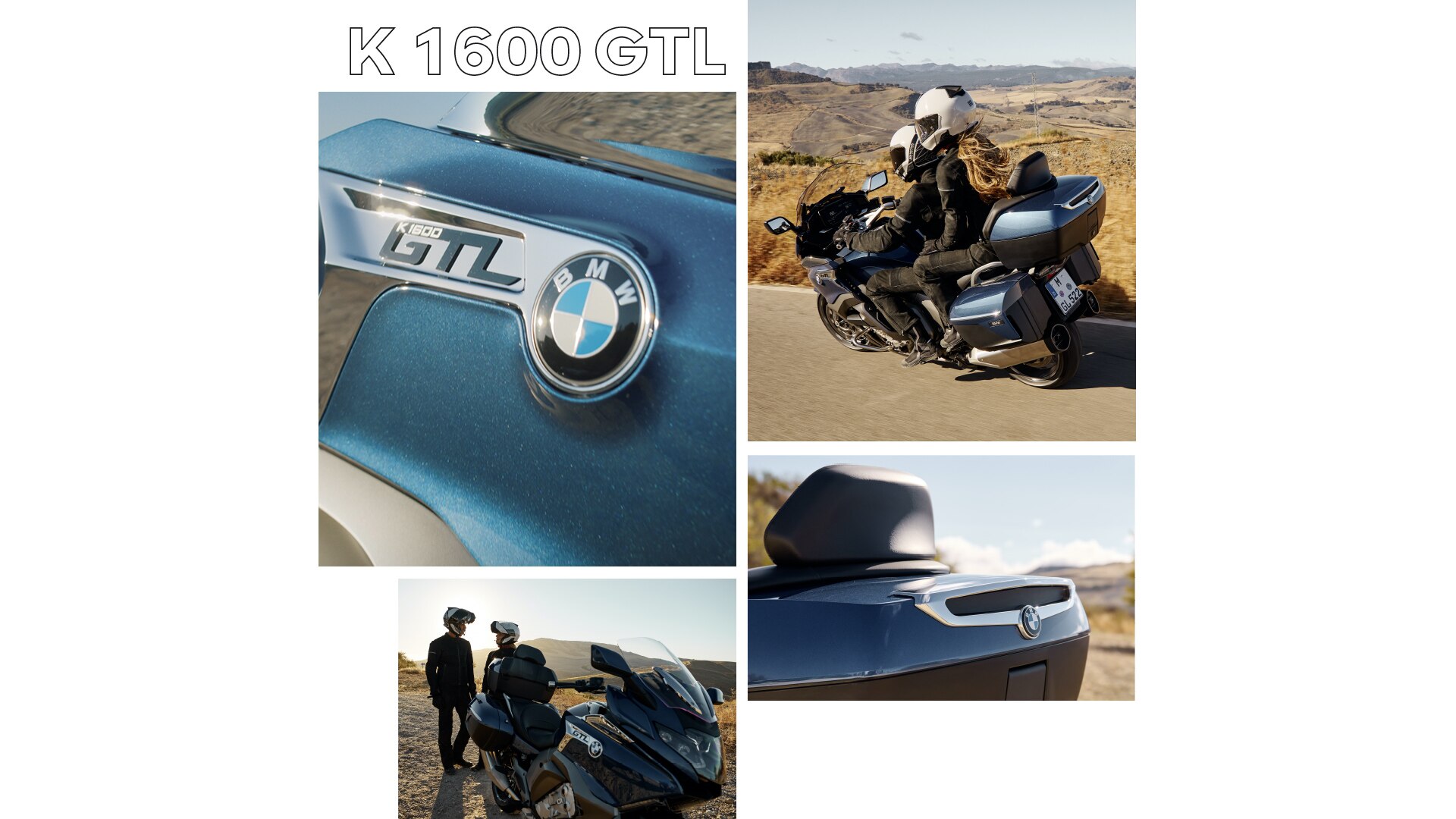 Posnetki dinamične vožnje motornega kolesa K 1600 GT