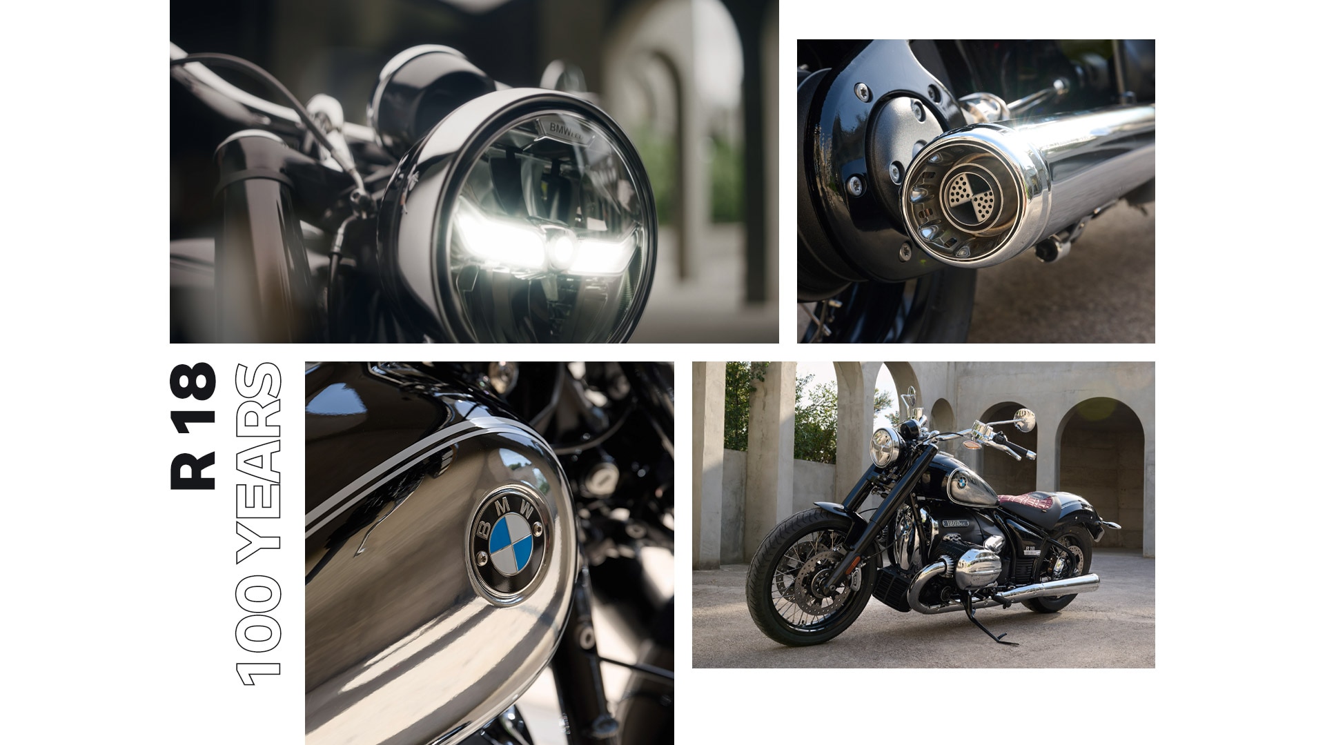 Omejen model Edition BMW R 18 100 Years ob 100. obletnici BMW Motorrad 