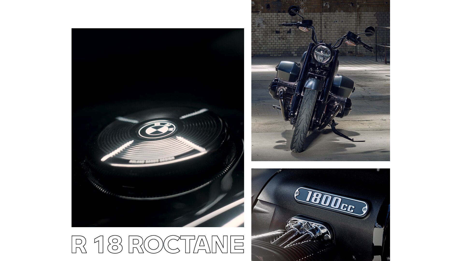 Bagger se sreča s Tourerjem: model Heritage R 18 Roctane znamke BMW Motorrad