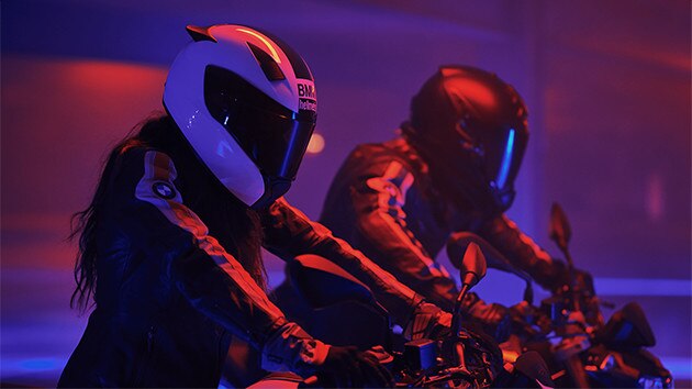 G 310 R na tekmovanju »Park n Ride« s Sarah Lezito in Chrisom Northoverjem