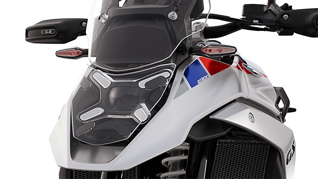 Sprednji del modela R 1300 GS Trophy znamke BMW Motorrad