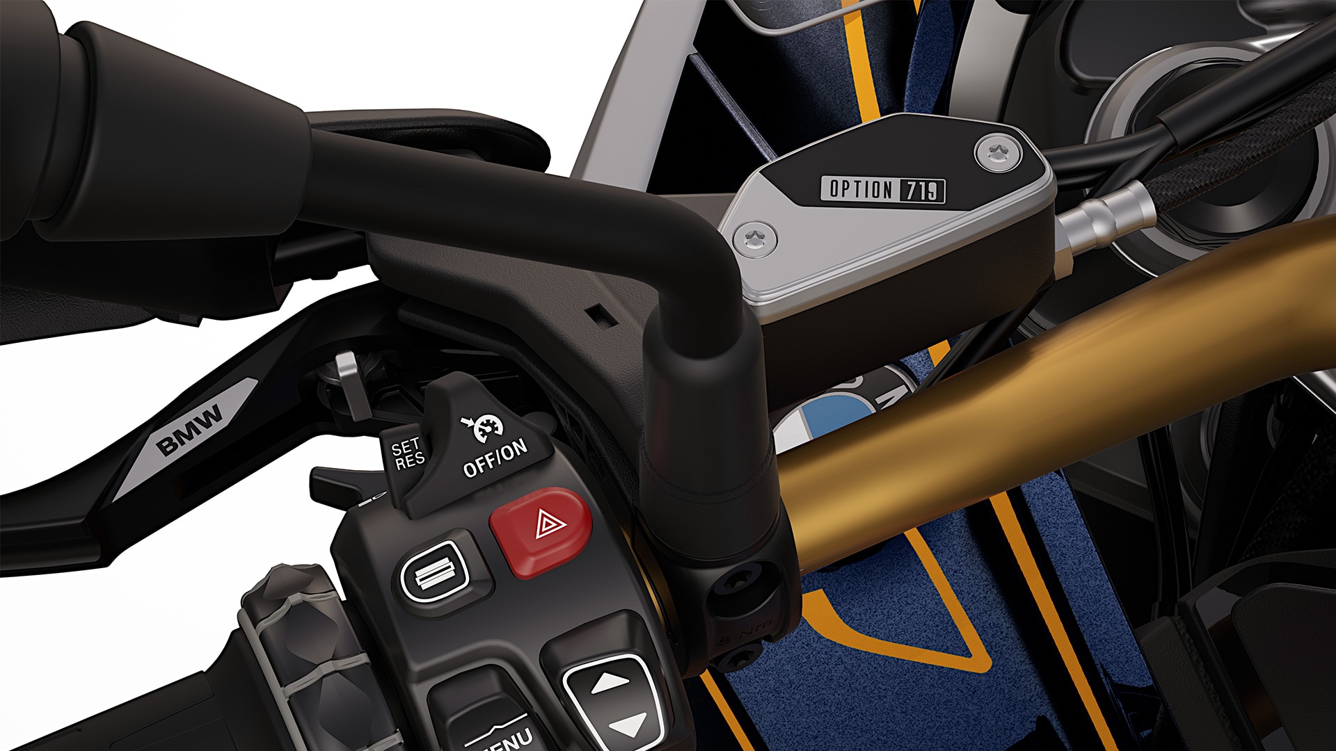 Rezkani deli Option 719 za R 1300 GS Biscaya