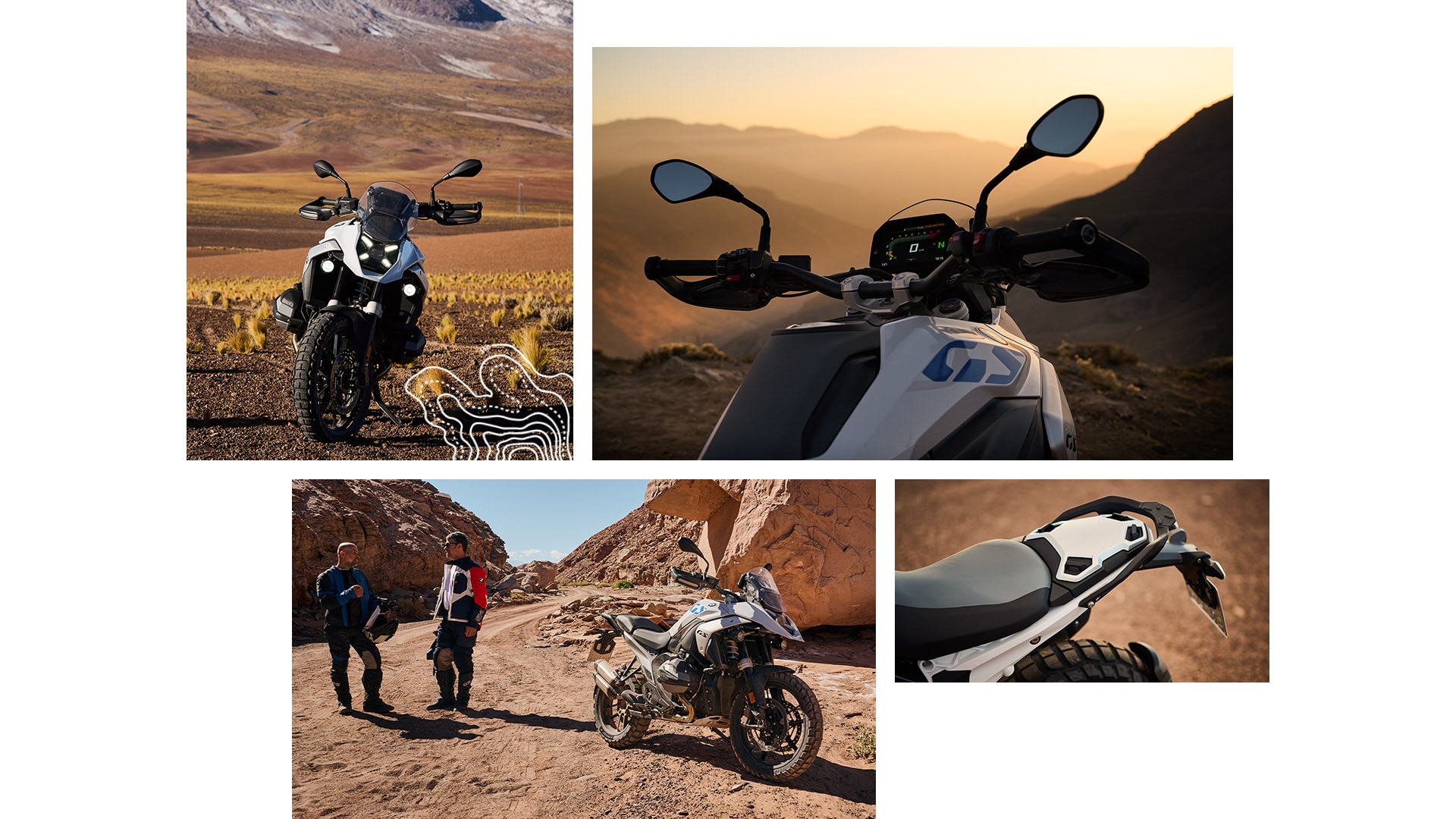 Zmanjšana zasnova modela R 1300 GS znamke BMW Motorrad