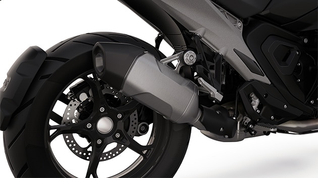 Serijski končni glušnik modela R 1300 GS znamke BMW Motorrad