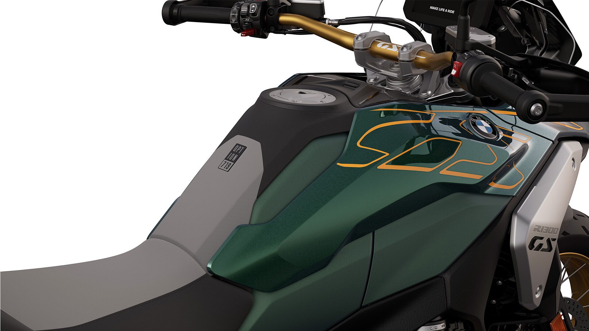 Grafično oblikovanje modela BMW R 1300 GS Tramuntana z opremo Option 719