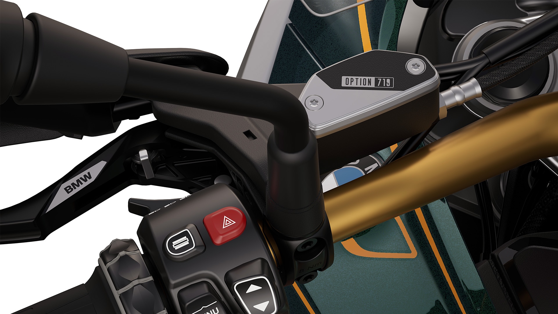 Rezkani deli Option 719 modela BMW R 1300 GS Tramuntana