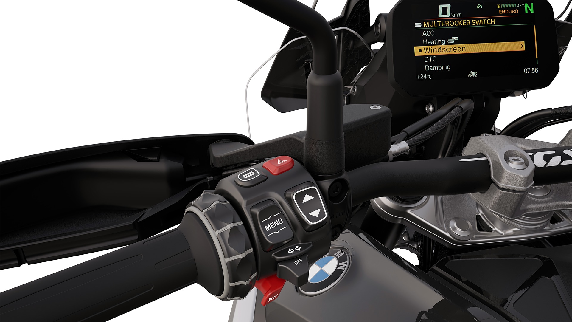 DCC pri modelu R 1300 GS Triple Black