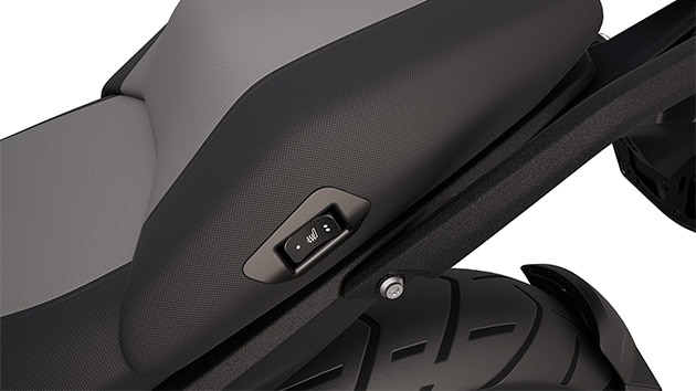 Ogrevanje sedežev pri modelu R 1300 GS Triple Black