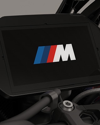 Zaslon TFT z zagonsko animacijo modela M 1000 XR znamke BMW Motorrad