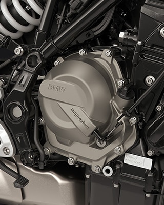 Vrstni dvovaljni motor modela F 450 R znamke BMW Motorrad