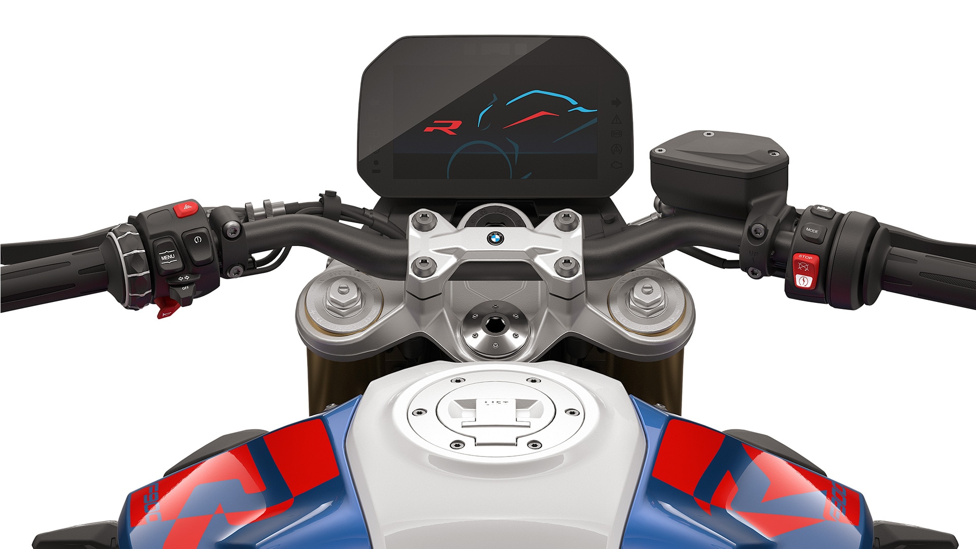 Nastavljiva obrnjena vzmetena vilica modela F 900 R znamke BMW Motorrad