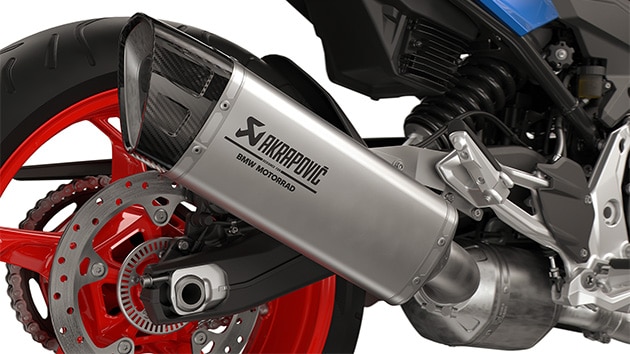 Športni glušnik modela F 900 XR znamke BMW Motorrad