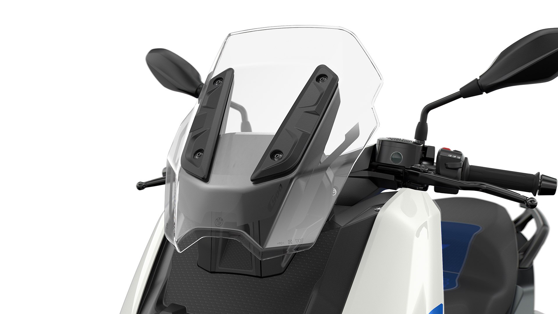 Vetrobransko steklo skuterja serije C 400 X.