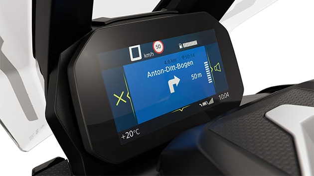 Izbirna predpriprava za navigacijo modela C 400 X znamke BMW Motorrad