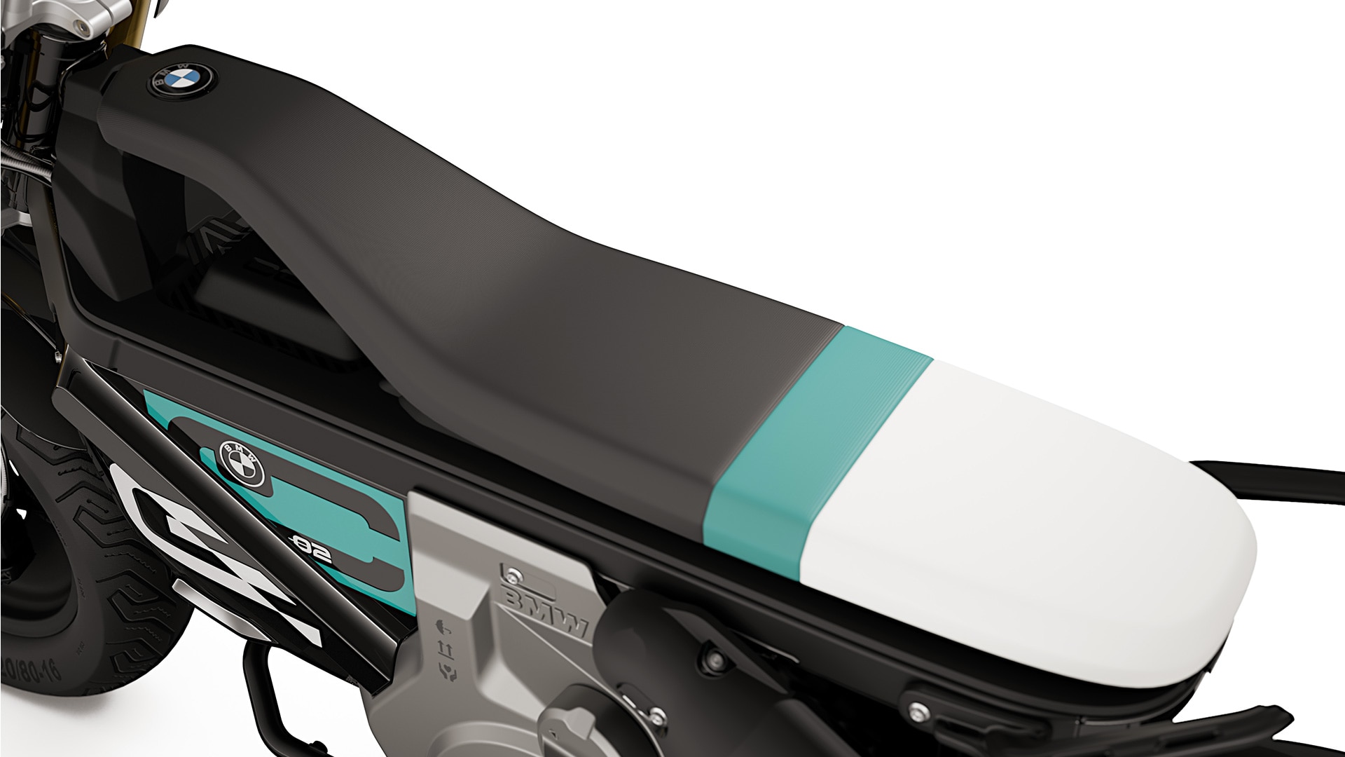 Sedež Highline vozila eParkourer CE 02 znamke BMW Motorrad