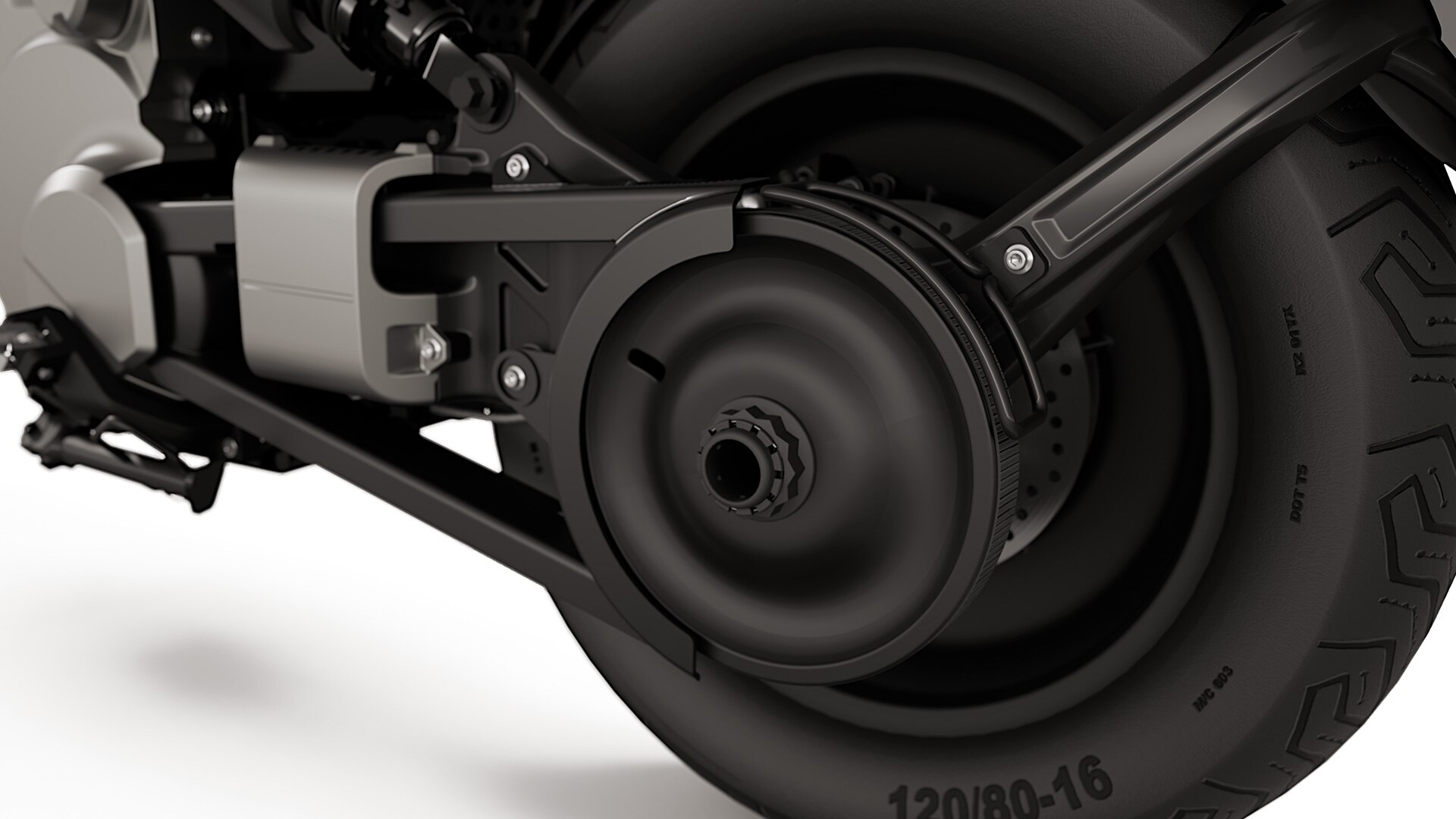 Zadnja nihalka vozila eParkourer CE 02 znamke BMW Motorrad